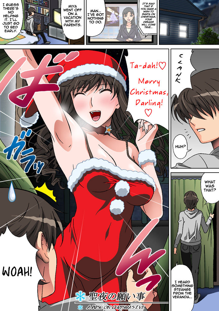 Hentai Manga Comic-A Wish on Christmas Eve-Read-1